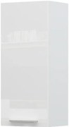 Висящ шкаф Raval V9-40-1K-White - White glossy