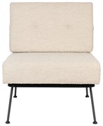 Кремав фотьойл Bowie - Zuiver