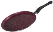 Алуминиев тиган за палачинки с незалепващо покритие червен ф26см HR-GRANITE (ETVDGR0326024)
