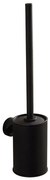 Aqualine - Четка за тоалетна със стенен монтаж SAMBA черен