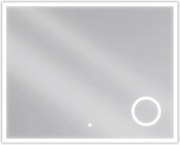 Mexen Kala осветено банско огледало с козметично огледалце 100 x 80 см, LED 6000K,