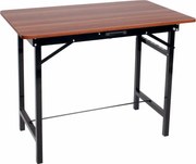 Extol - Сгъваема работна маса 100x60 см кафява/черна