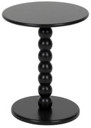 Помощна маса atmosphera Chamlo, Ø38 cm - Черен