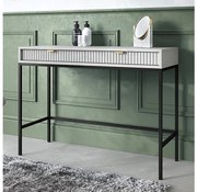 Конзолна маса NOVA 77x104 см в сиво/черно