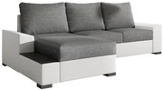Ъгъл диван Nero-Left-White - Anthracite
