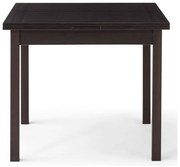 Кафява сгъваема маса за хранене Hammel 90 x 90 cm Dinex - Hammel Furniture