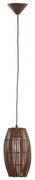 Пендел BURI 1xE27/15W/230V кафяв