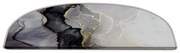 Черно-бели стъпала за стълби в комплект от 16 брояя 20x65 cm Golden Marble - Vitaus