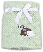 CANGAROO Одеяло в кутия FREYA ЗЕЛЕН