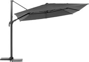 Градински чадър със странична стойка Hesperide Melhia, Накланящ се - Антрацит