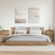 856525 vidaXL Нощни шкафчета, 2 бр, 40x35x62,5 см, инженерно дърво