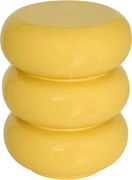 Холна маса atmosphera Stoneto, Жълт Гланц, 35 cm