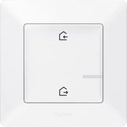 Netatmo Сценариен ключ БЕЗжичен излизам/прибирам се Smart Valena Life Бял с рамка Legrand - 752186