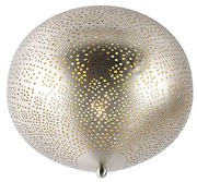 Ориенталска таванна лампа стомана със светлинен ефект - Sinbad