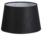 Абажур от лен черен 25/16