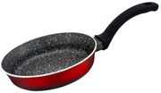 Тиган ZEPHYR ZP 4419 T20, 20х4.5 см, Мраморно покритие, Индукция, Червен/черен