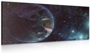 Картина на платно – Планета в космоса