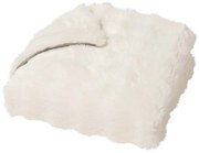 Кремаво одеяло от микроплюш 180x220 cm Mounty – douceur d'intérieur