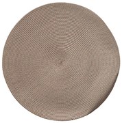 Horecano - Подложка за хранене кръгла ф38см PVC сива (9969)