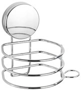 WENKO 24857100-Държач за сешоар STATIC-LOC + OSIMO 14x13 cm лъскав хром