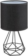 RABALUX 3016 Kinga, настолна лампа, E14 1x MAX 40W, черно - 3016