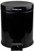 Horecano - Кош с педал 30л ф31xh45см черен