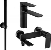 Mexen Zero R70 комплект за вана, черен - 71103R70-70