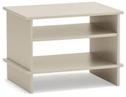 Кремаво нощно шкафче с рафтове Inari – Teulat