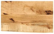 370391 vidaXL Плот за маса, 50x40x3,8 см, жив ръб, грубо мангово дърво масив