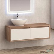 Долен конзолен PVC шкаф за баня ICP 4540-120