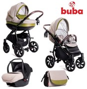 Бебешка количка 3в1 Estilo BUBA - зелена