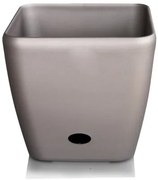 Саксия квадрат 37 х 35см - Сива