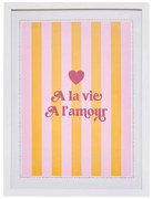 Постер с рамка atmosphera Amour Chéri, 30x40 см