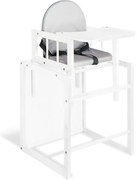 Универсален стол за хранене Lene - бял