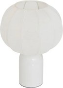 Настолна лампа atmosphera Tobie, Mетал, Бял, 33 cm