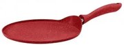Hascevher - Алуминиев тиган за палачинки с незалепващо покритие червен ф24см HR-GRANITE-(STVDGR0024007)