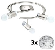 Eglo LED осветително MY CHOICE 3xE14/4W/230V хром/бяло/черно