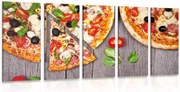 картини от 5 части – Пица
