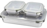 СЕТ 3 ЧАСТИ КУТИИ ЗА СЪХРАНЕНИЕ HOMEWARE PROFESSIONAL 48267070135