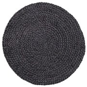 Тъмно сива подложка от юта, ø 35 cm Its All Nature - Södahl