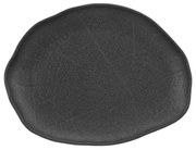 Horecano - Порцеланово плато овално 24см WILLOW BLACK-(HC-56878)