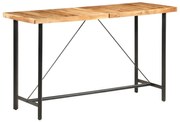 286596 vidaXL Бар маса 180x70x107 см акациево дърво масив