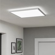 Eglo 901452 - LED Плафон за баня ROVITO 17W/230V 50x50 см IP44 бял