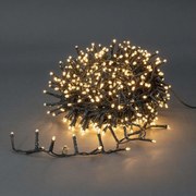 Nedis CLCC400 - LED външна гирлянда 400xLED/7 режима 11m IP44 топла бяла