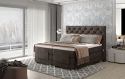 Тапицирано легло Clover С матрак и протекор-Kafe-140 x 200