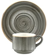 Bonna - Space - Чашка с чинийка 80ml (ASC GRM 02KFT)