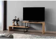 TV шкаф OVIT 44x153 cм кафява/черна