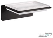 Сапунерка за баня ICA 5559B ЕЛИНОР BLACK