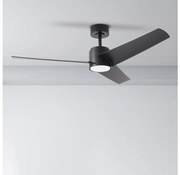 ZEVENTI - LED таванен вентилатор ORVIETO LED/18W/230V Wi-Fi Tuya черен + дистанционно управление