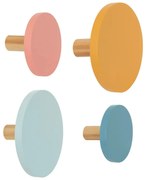 Сет детски закачалки atmosphera Aisie, 9х9 cm, 4 бр